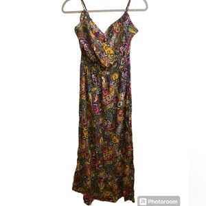 Seven Island Floral Lightweight Maxi Dress Size Medium
